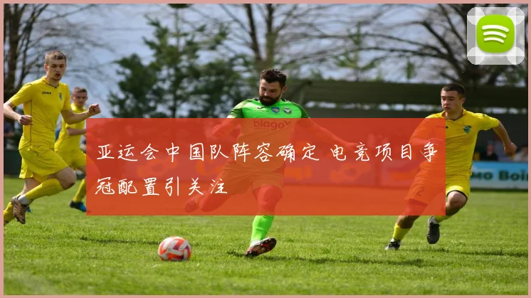 亚运会中国队阵容确定 电竞项目争冠配置引关注